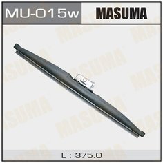 Щетка стеклоочистителя зимняя MASUMA 15"/375 мм Nano Graphite Крюк MU-015W