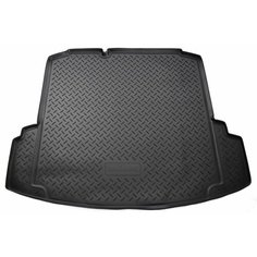 Коврик в багажник Volkswagen Jetta VI 2010-2018 без органайзеров (с ушами) / Багажник Фольксваген Джетта 6 Unidec