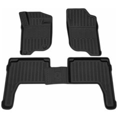 Коврики в салон полиуретановые для Mitsubishi Pajero Sport II (08-15), Rezkon