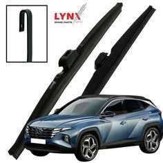 Дворники Hyundai Tucson (4) NX4 / Хендай Туссан 2020 2021 2022 Щетки стеклоочистителя зимние LYNXauto к-т 2шт, 650мм-400мм