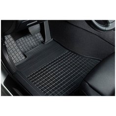 Коврики в салон (резина - сетка) OPEL ZAFIRA II (2005-) с перемычкой на туннель (00304) (Seintex) (00304)