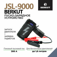 Пуско-зарядное устройство BERKUT JSL-9000 черный 2 А 9 А