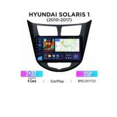 Магнитола Hyundai Solaris с Android 11, 2 Гб оперативной памяти, 32 Гб встроенной памяти/Hyundai Accent 2011-2016 + рамка и камера в подарок Pioneer