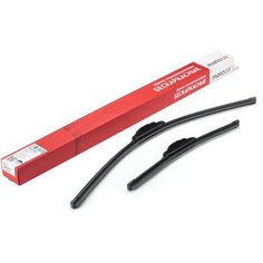 METACO F650400 Щетки стеклоочистителя (к-кт) К-КТ под крюк бескаркасные 650/400 мм Metaco F650400