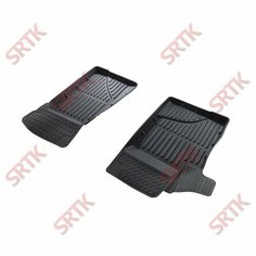Коврики резиновые Лада Нива Тревел (2020-)/Шевроле Нива 2123 (2004-)/Chevrolet Niva/Lada Niva Travel 3D Standart SRTK (Саранск) передняя пара в салон