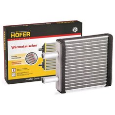 Радиатор отопителя Приора алюминиевый паяный под кондиционер HALLA HF 730 237 HOFER