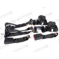 Ремень безопасности инерционный 2108-099,2113-2115 задний (к-т 2шт) Noname