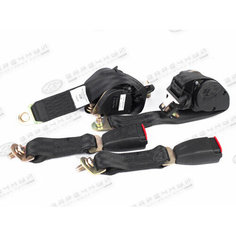 Ремень безопасности инерционный 2110 задний (к-т 2шт) Noname