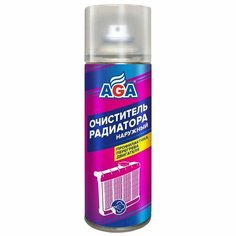 Пенный очиститель радиатора снаружи 520 мл AGA706R, мойка радиатора охлаждения и кондиционера