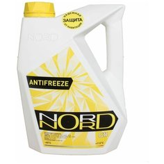 Антифриз NORD High Quality Antifreeze готовый -40C желтый 5 кг NY 20423 nord арт. NY 20423