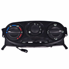 Блок управления отопителем салона ВАЗ 1118 с кондиционером (с цифровой шкалой) (артикул 11180812802001) Лада