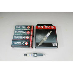 Свеча зажигания для а/м ГазЕЛЬ Next (дв. 4216 евро 3, А274 EvoTech) Brisk QR15LC 1 Super (4шт)