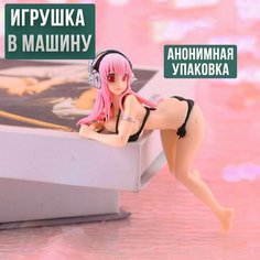 Игрушка на панель автомобиля, аниме фигурка девушки Нет бренда
