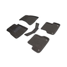 Комплект ковриков в салон SeiNtex 86291/86836 для Audi A6 2011-2017 г., 5 шт. серый 5