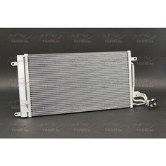 1040093 Радиатор кондиционера для Volkswagen Polo; Audi A1; Seat Ibiza; Skoda Rapid, Fabia (10-) ACS Termal