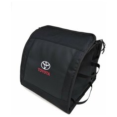 77332 Компактный органайзер в багажник Auto Premium с автологотипом TOYOTA, черный