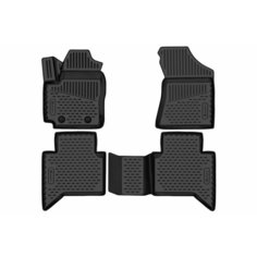 Коврики 3D в салон для CHANGAN Hunter Plus 2023-, Пикап, Двойная кабина, 4шт. (полиуретан) / Чанган Хантер Плюс Element