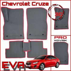 EVA(ЕВА) ЭВА коврики для Шевроле Kруз/Chevrolet Cruze 2008-2022г. PRO Kovrik