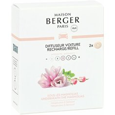 Сменный блок для автодиффузора Maison Berger В тени магнолии Underneath the Magnolias 2 шт