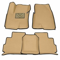 Автомобильные коврики ЭВА (EVA) для Haval Dargo / Хавал Дарго с 3D бортами 2022-н. в. + подпятник АвтоЕва.рф