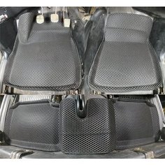 Новинка! Коврики Ева с Пресс Бортами на Lada Niva 3-х дверная и Niva 3-х дверная Urban PRESS CITY_3D, черный SPC