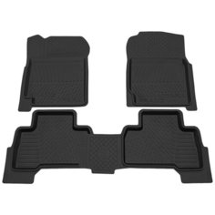 Коврики в салон резиновые для Suzuki Grand Vitara (05-16), Rezkon