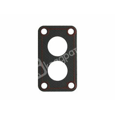 Квадратис Прокладка карбюратора 2108 (нижняя) 1,5мм с герм квадратис