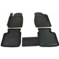 Коврики для автомобиля полиуретановые в Toyota Camry V30 (2001-2006) / Автоковрики с бортом в салон Тойота Камри В30 Nor Plast