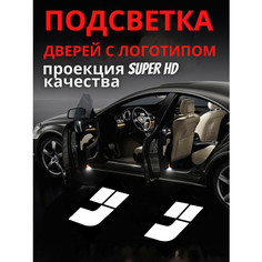 Подсветка дверей, проекция логотипа для Li L9/L8/L7 (2шт.) Авто тема