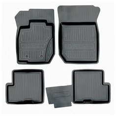 Коврики салона резиновые с бортиком для Renault Duster /Рено Дастер 4WD(полный привод) (2011-2015) Avtodriver