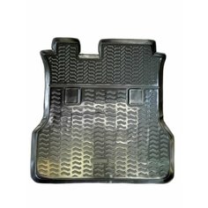 Модельный коврик в багажник для Honda Stepwgn 2015-2021 большой при сложенном третьем ряде Правый руль Aileron