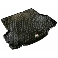 Коврик в багажник для Ford Fiesta Mk 6 SD (13-) (LL) пластик Нет бренда