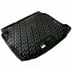 Коврик багажника для Seat Leon HB 5 дверей хэтчбек (2013-) (LL) пластик Нет бренда