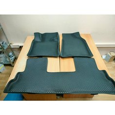 3D Eva ковры на автомобиль Haval H6, 3 поколение, с 2020г Эва коврики с бортами для Хавал Н6 Carply