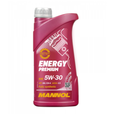 Синтетическое моторное масло Mannol Energy Premium 5W-30, 1 л, 1 шт.