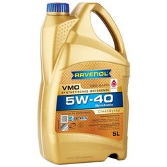 Синтетическое моторное масло RAVENOL VMO SAE 5W-40, 5 л, 1 шт.
