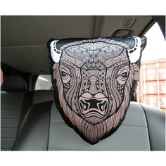 Подушка на подголовник автомобиля Бизон Домалетто