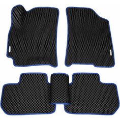 Автомобильные коврики (автоковрики) ЭВА (EVA) ЕВА для CHERY BONUS (A13) / Чери Бонус (А13) / 2011-2014 + 2 логотипа АвтоЕва.рф