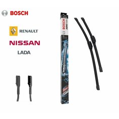 Щетки стеклоочистителя 600 450 Лада веста, Рено Дастер, Bosch Aerotwin A312S