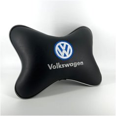 Автомобильная подушка под шею или поясницу с вышивкой для Volkswagen. Подарок автомобилисту Brave Elephant