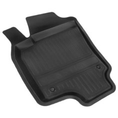 Передний левый коврик в салон для Opel Astra H sd (07-), резина, 1 шт. Atoll Group