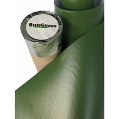 SunGrass / Пленка матовая виниловая самоклеящаяся армейский зелёный 1,52х 80 см / Для автомобиля, мебели, техники, рукоделия и канцелярских товаров