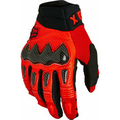 Перчатки для мотокросса и эндуро мужские Fox Bomber CE – XL, Fluorescent Red