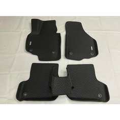 Volkswagen Golf Plus Автомобильные коврики EVA 3D с бортами Нет бренда