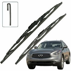 Дворники Infiniti FX35 (2) S51 / Инфинити ФХ35 5 дв. рест. 2012 Щетки стеклоочистителя каркасные для автомобиля 600мм-480мм к-т 2шт. Lyn Xauto
