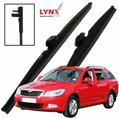 Дворники Skoda Octavia (2) A5 / Шкода Октавия универсал рест. 2008 2009 2010 2011 2012 2013 Щетки стеклоочистителя зимние LYNXauto 600мм-480мм к-т 2шт.