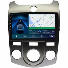 Магнитола CRS-300 Киа Церато 2 с Кондиционером Kia Cerato 2 2009-2012 - Android 13 - Процессор 8 ядер - Память 4+64Gb - Carplay - DSP 36 полос - 4G(Sim)