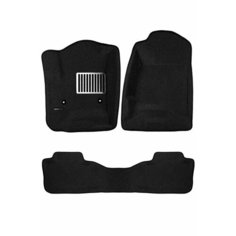 Коврики в салон для CADILLAC Escalade (2015-) /CHEVROLET TAHO (2015-) (2 ряда) Euromat 3D Lux