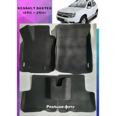 Автомобильные коврики EVA С бортами для RENAULT DUSTER I/рено дастер 1 2011-2014