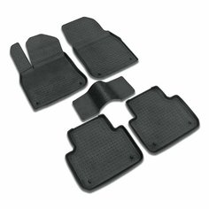 Коврики салона c высоким бортом для Volkswagen Touareg 3 2018-2024 / Фольксваген Туарег 3 Sei Ntex